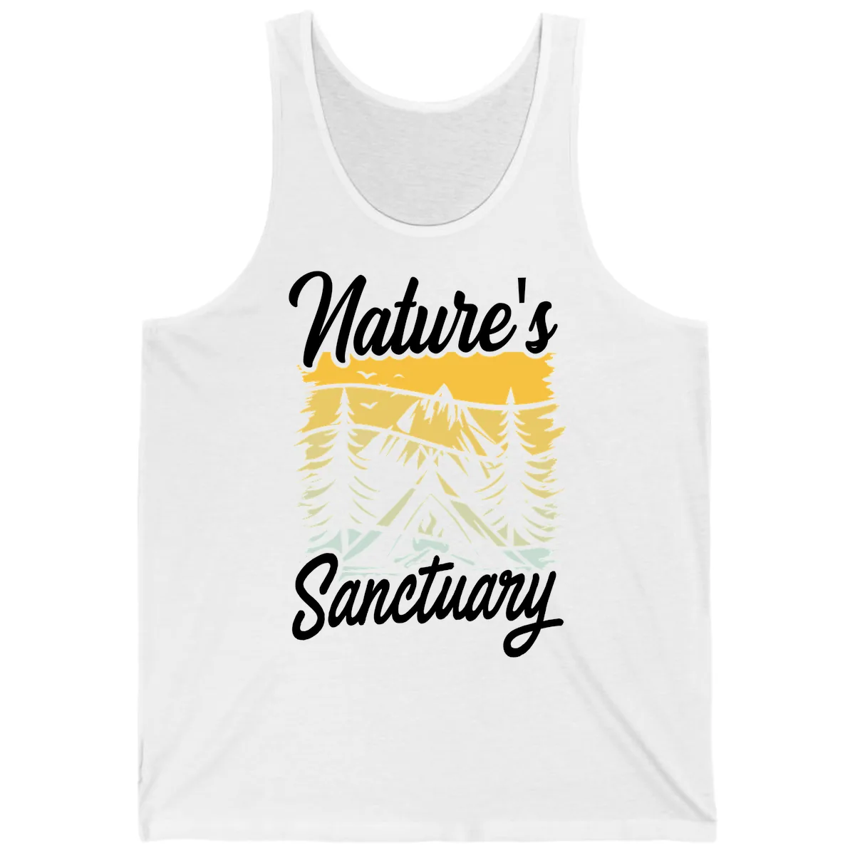 Nature's Sanctuary Tank in White