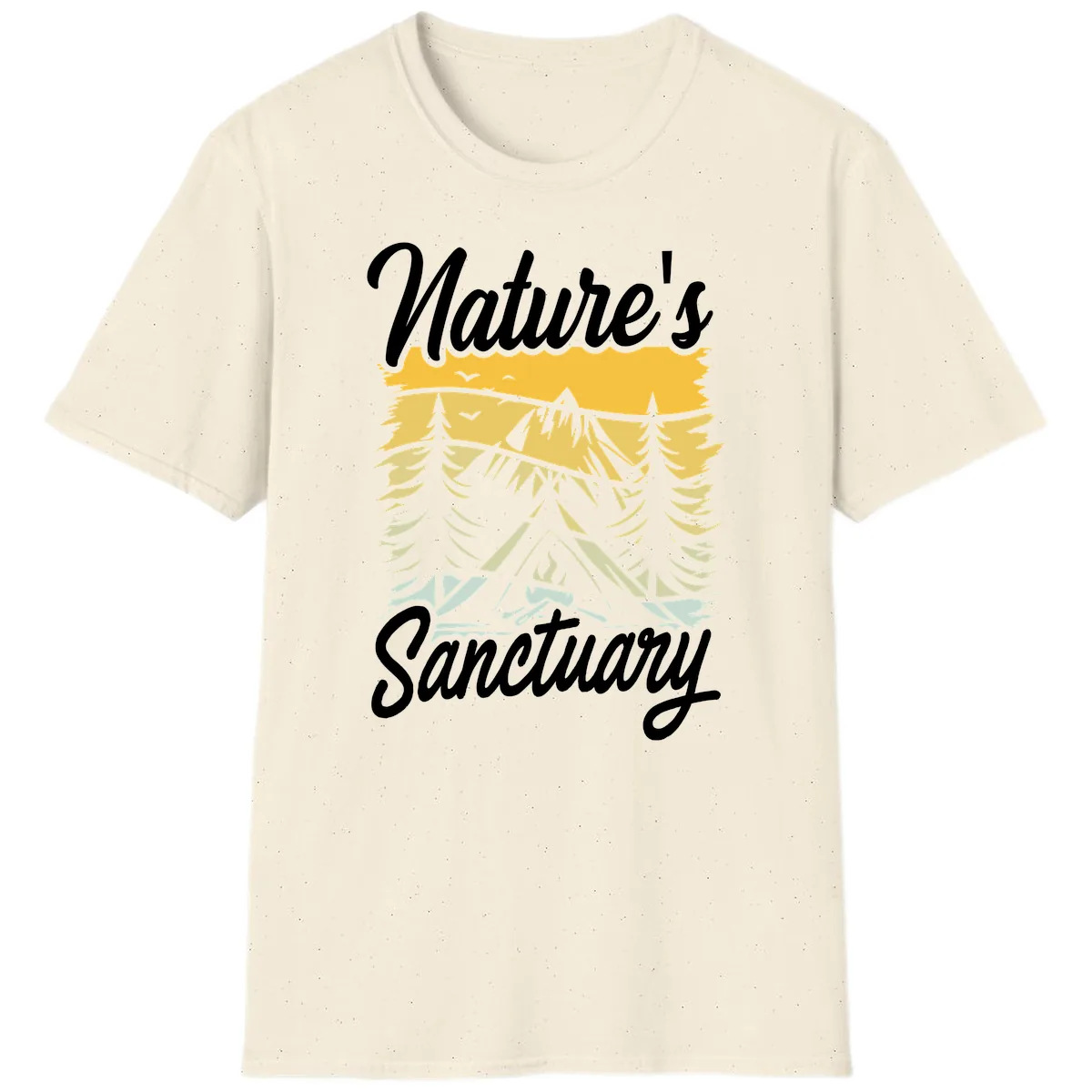 Nature's Sanctuary T-Shirt in Natural