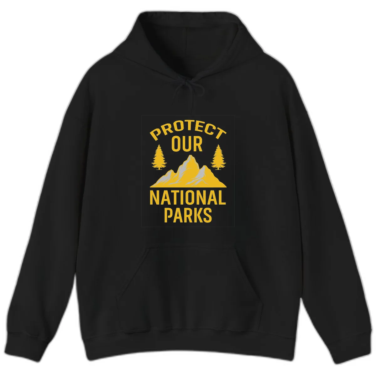 Protect Our National Parks Hoodie in Black