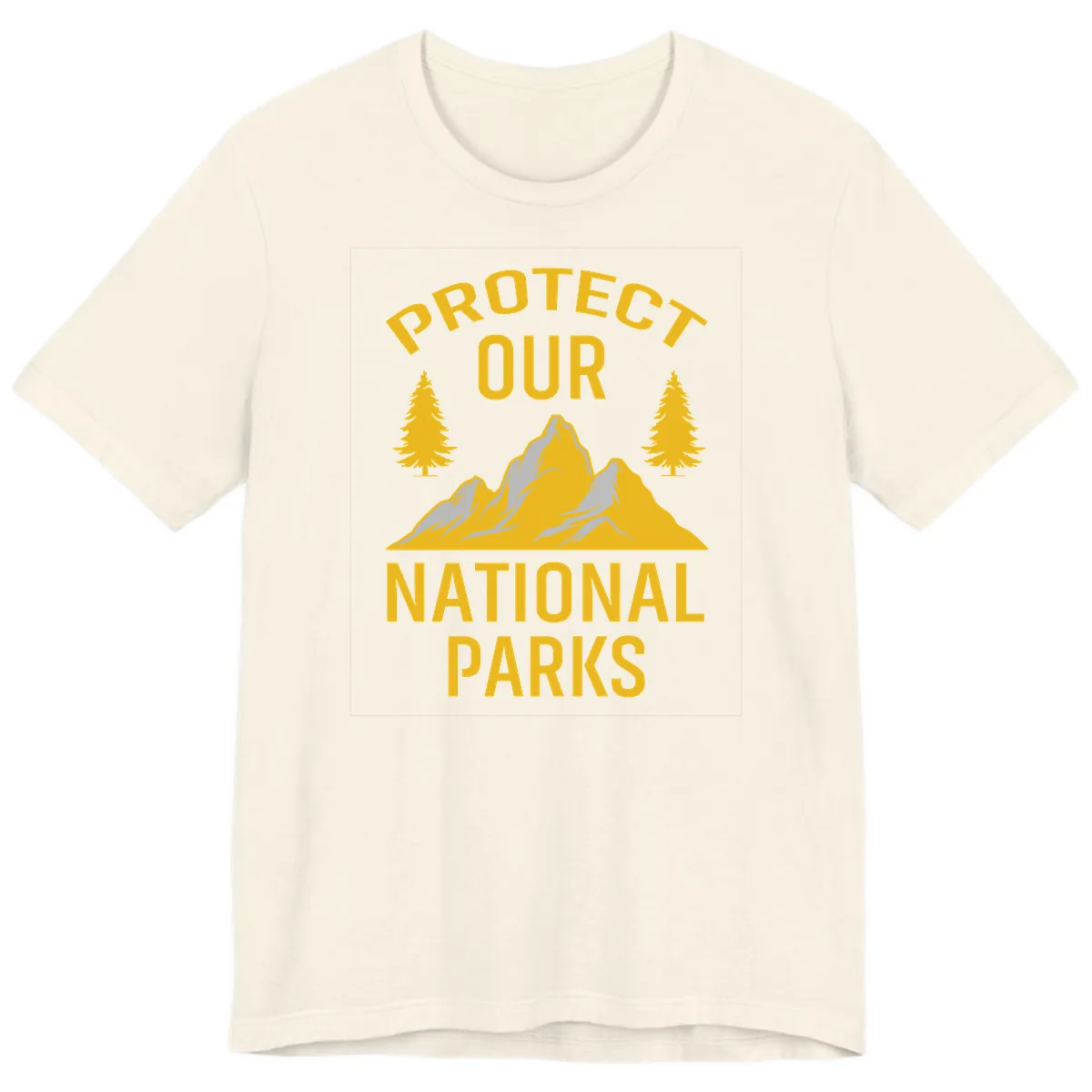 Protect Our National Parks Premium T-Shirt in Natural