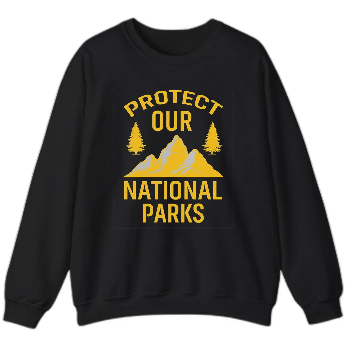 Protect Our National Parks Sweatshirt in Black