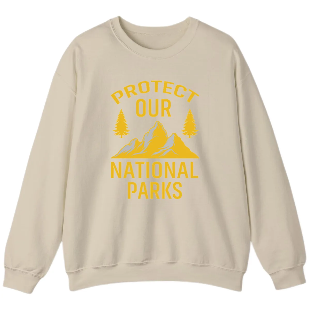 Protect Our National Parks Sweatshirt in Sand