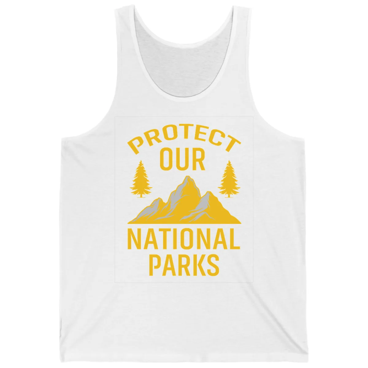 Protect Our National Parks Tank in White
