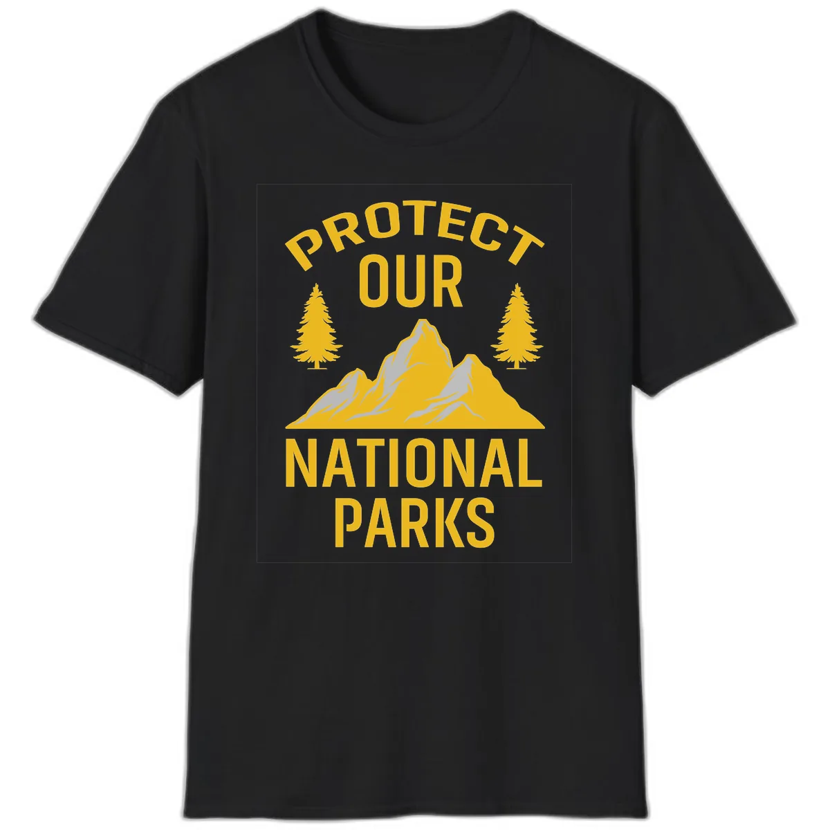 Protect Our National Parks T-Shirt in Black