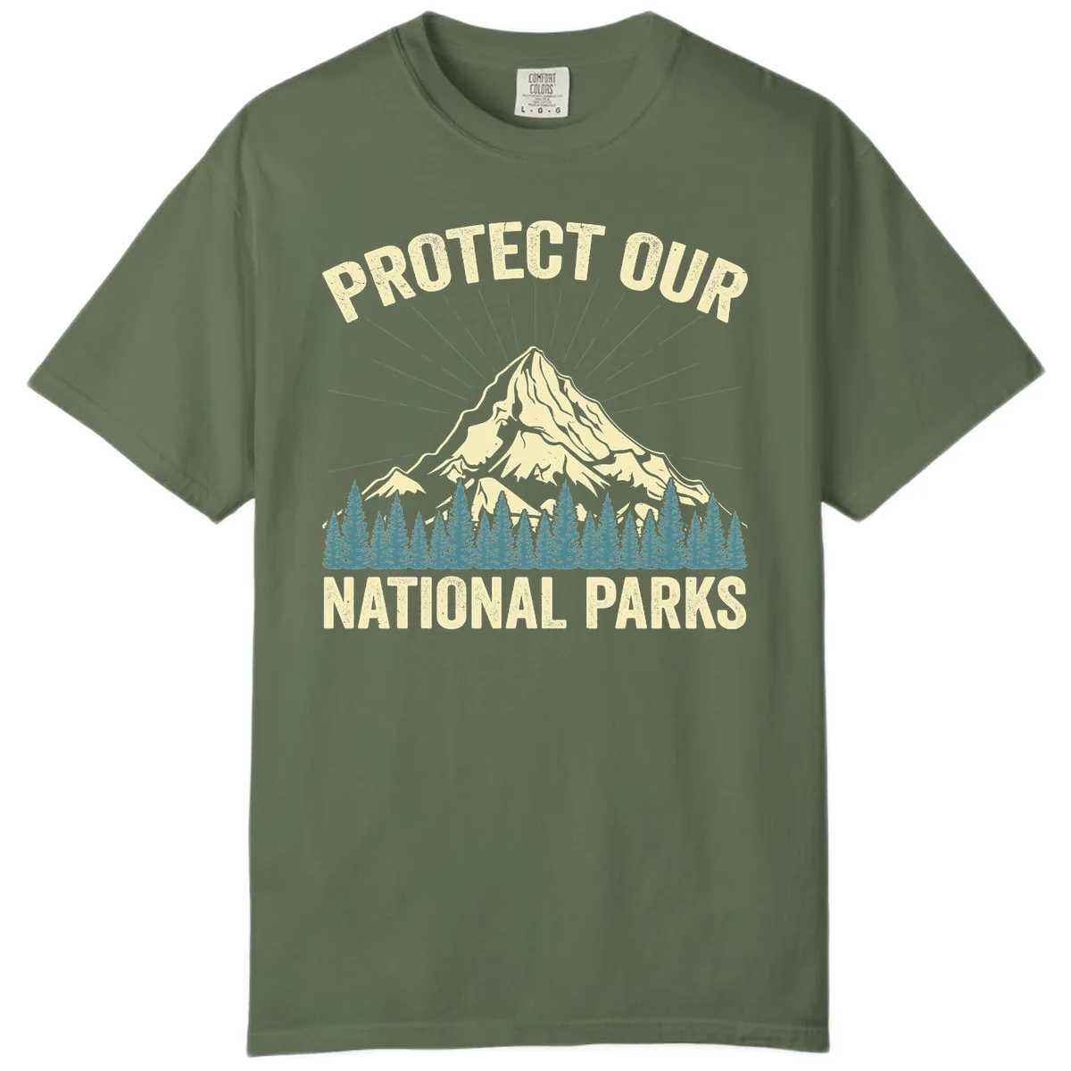 Protect Our National Parks Mountain Comfort Color in Sage