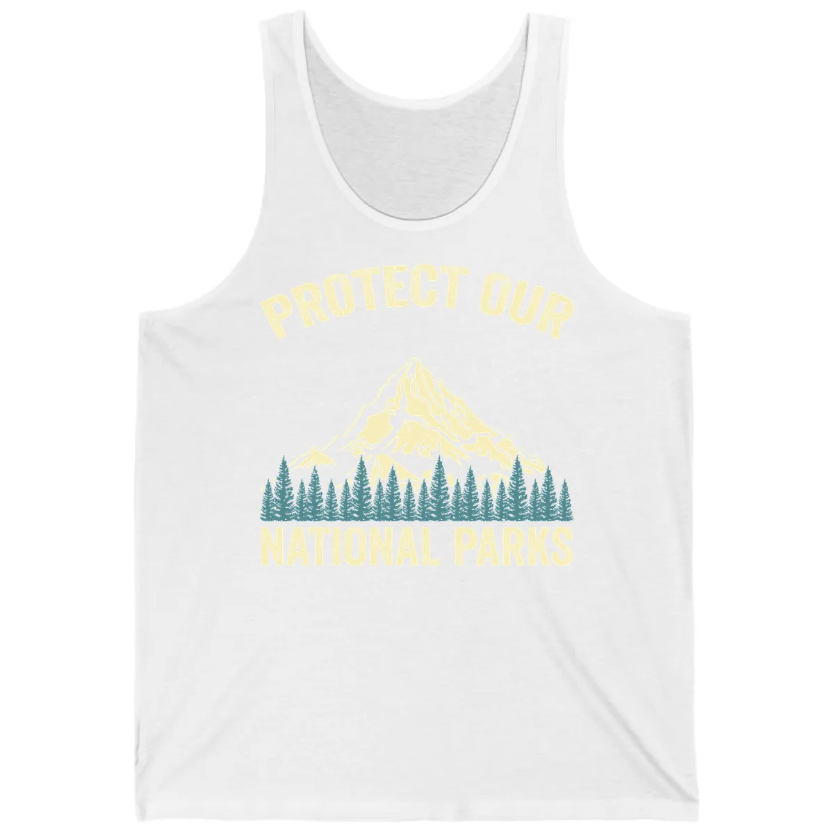 Protect Our National Parks Mountain Tank in White