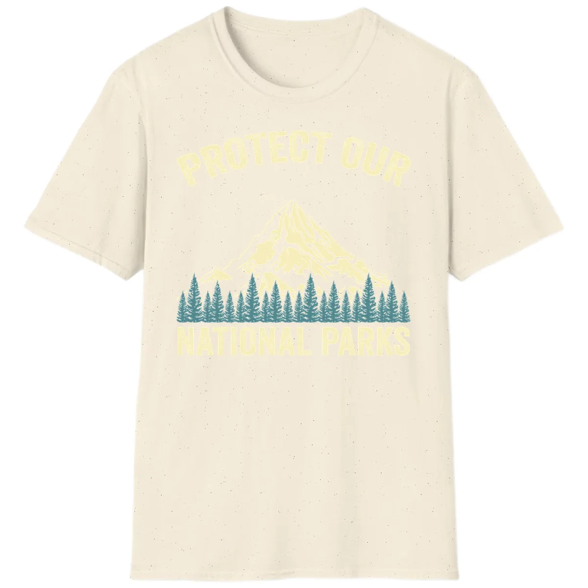 Protect Our National Parks Mountain T-Shirt in Natural