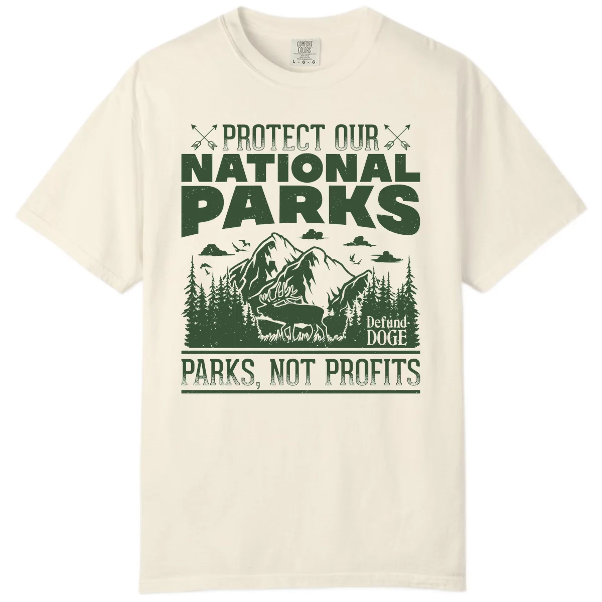 Protect Our National Parks Comfort Color in Ivory