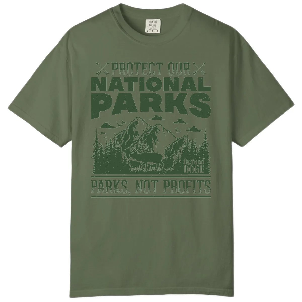 Protect Our National Parks Comfort Color in Sage