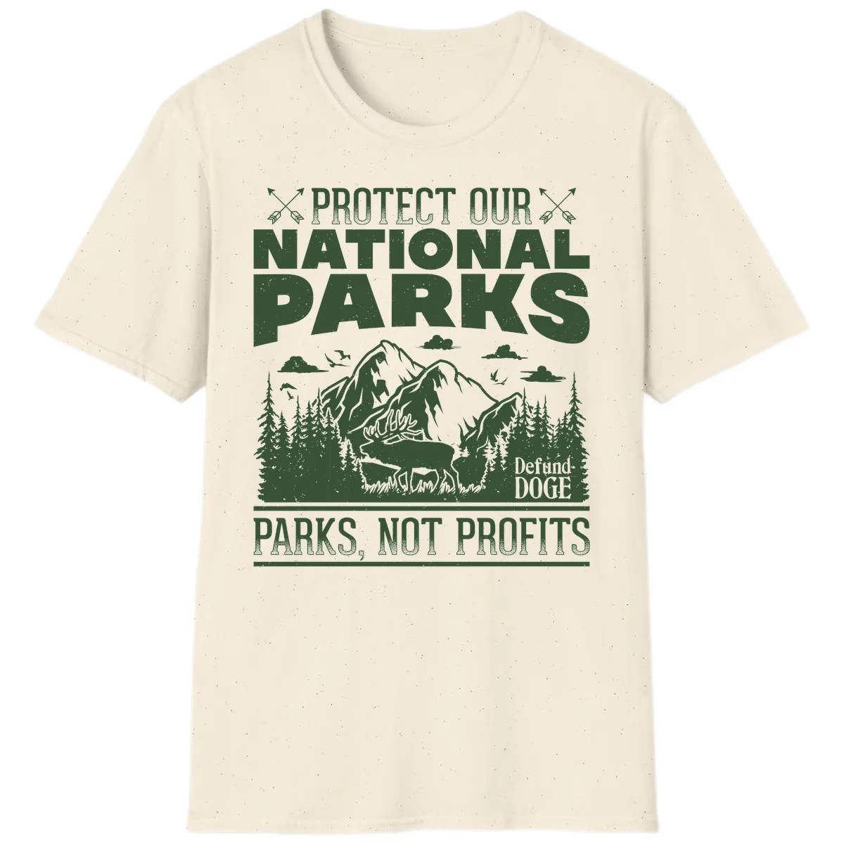 Protect Our National Parks T-Shirt in Natural