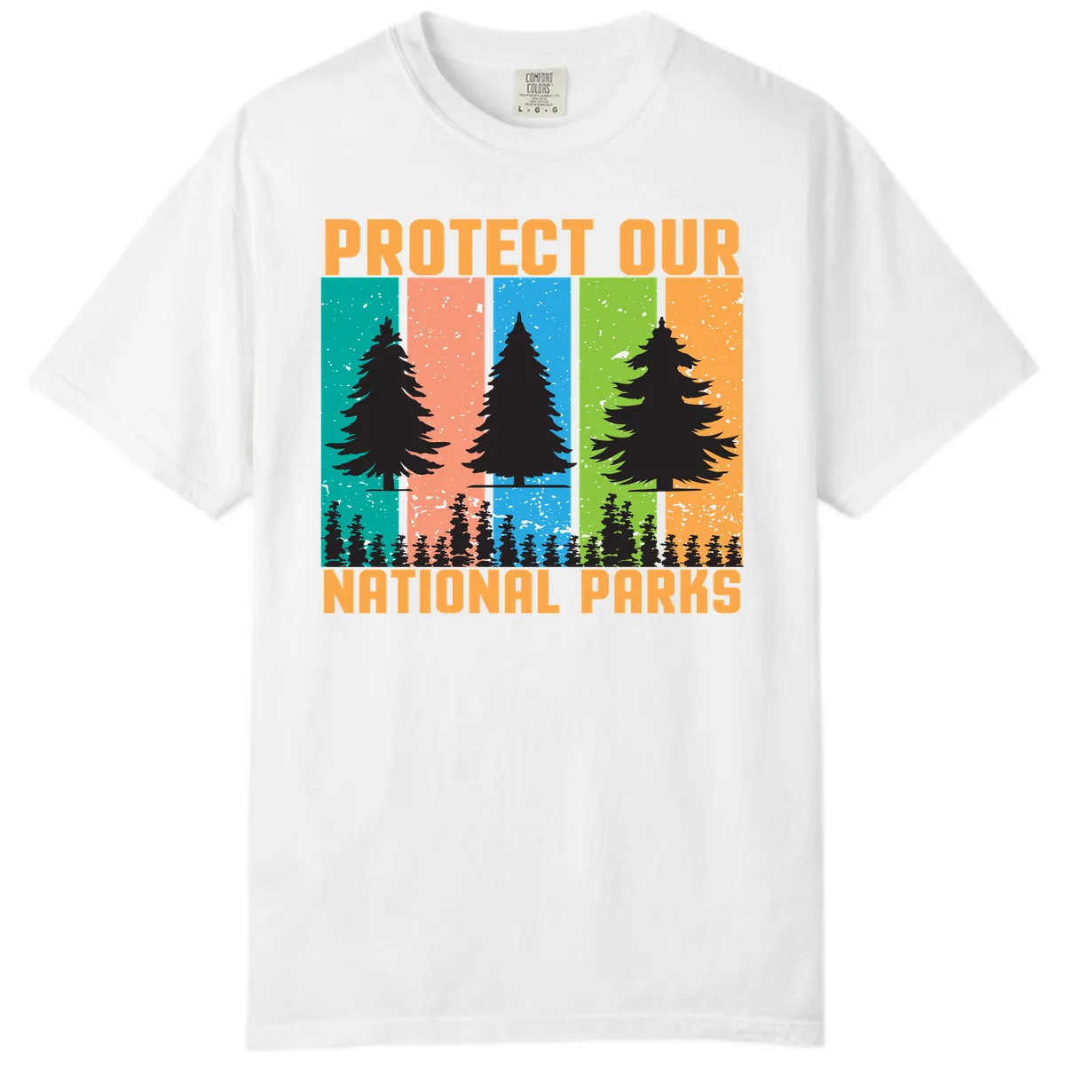 Protect Our National Parks Comfort Color in White