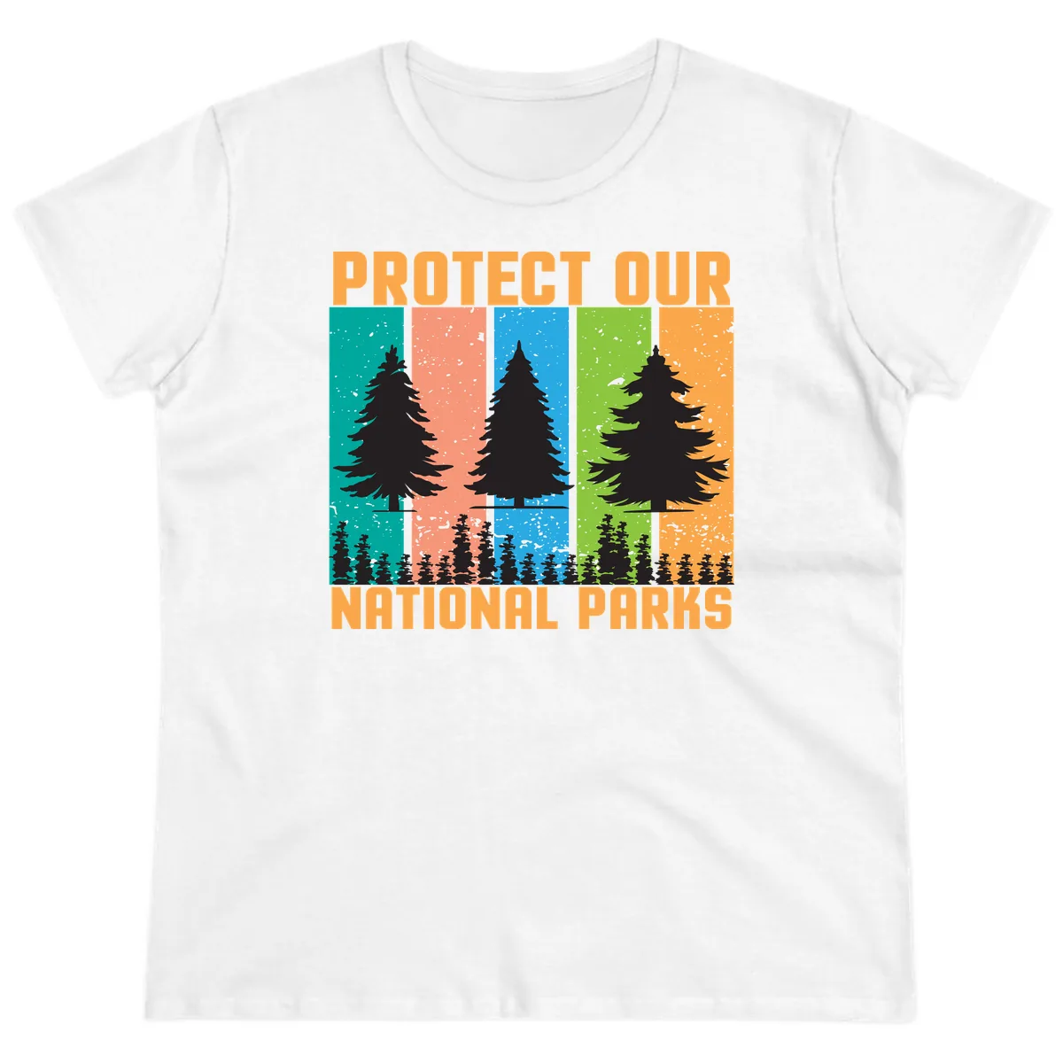 Protect Our National Parks Ladies Tee in White