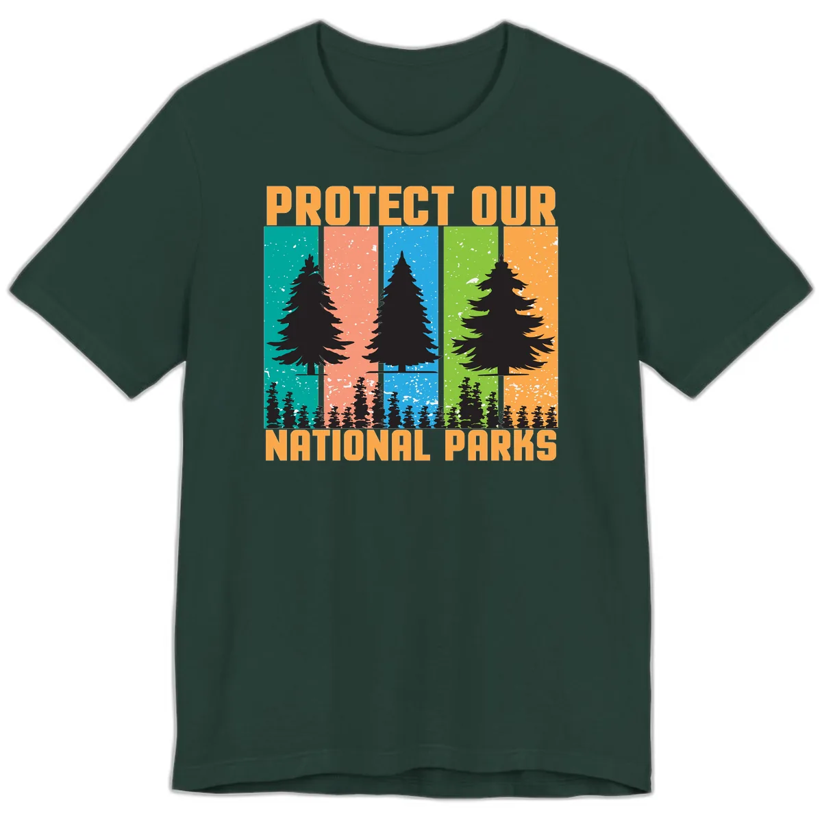 Protect Our National Parks Premium T-Shirt in Forest