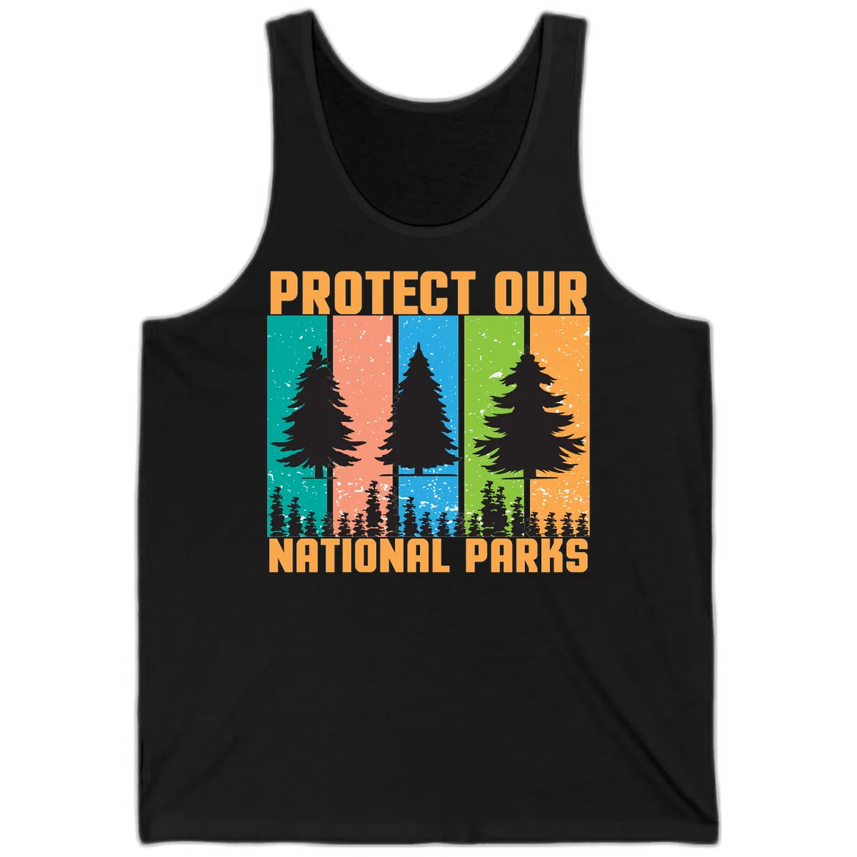 Protect Our National Parks Tank in Black