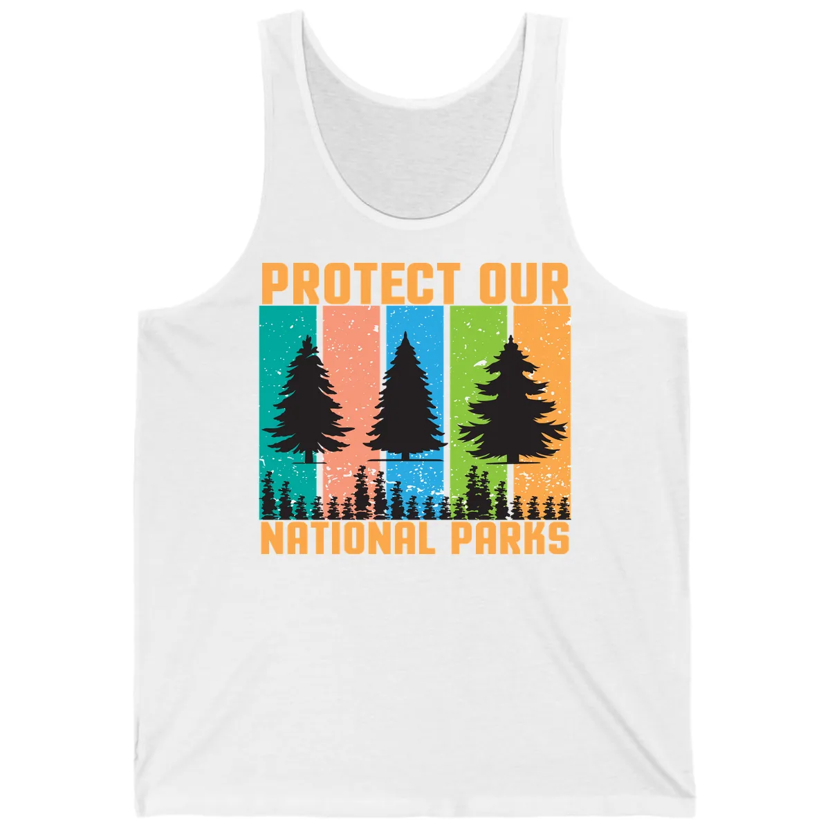 Protect Our National Parks Tank in White