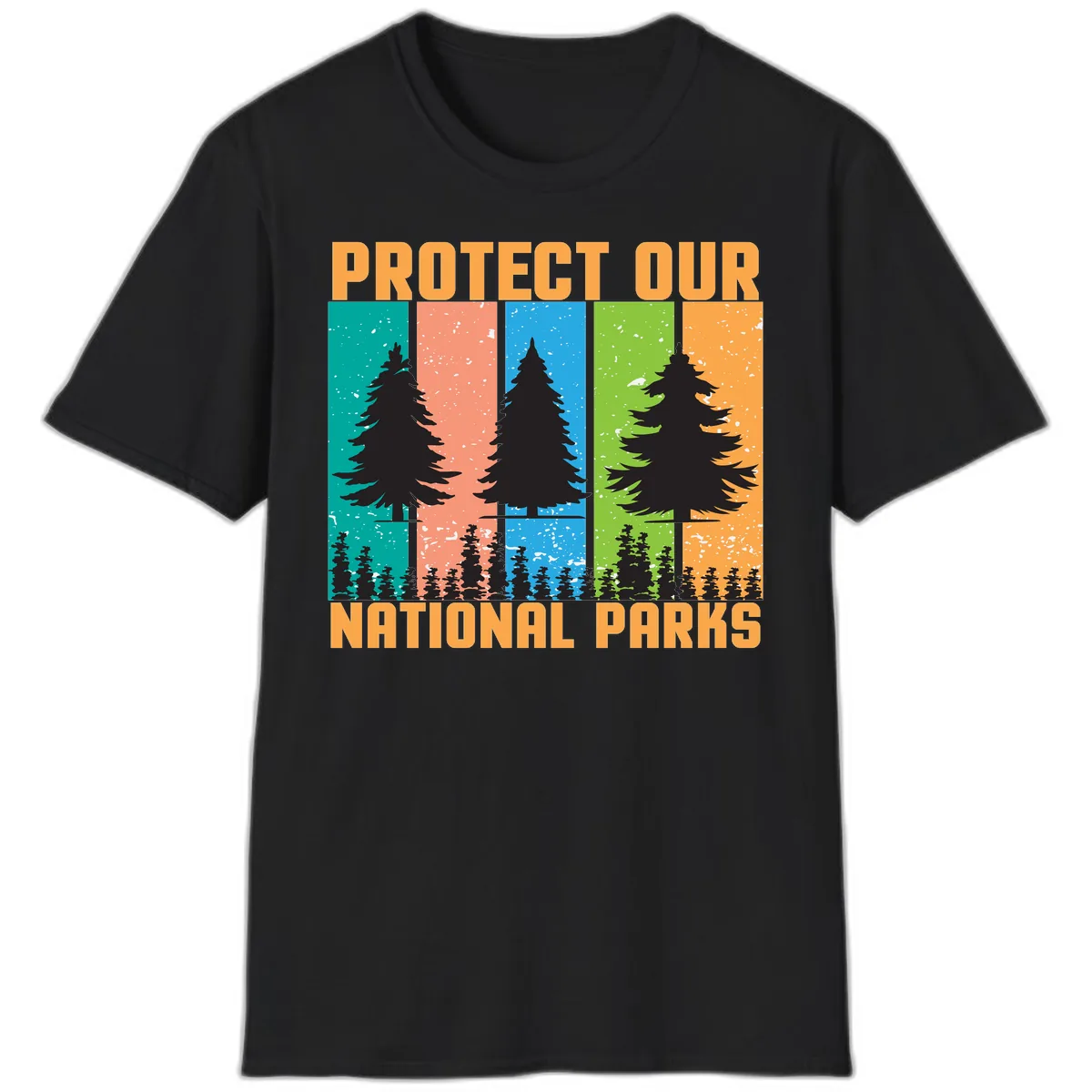 Protect Our National Parks T-Shirt in Black