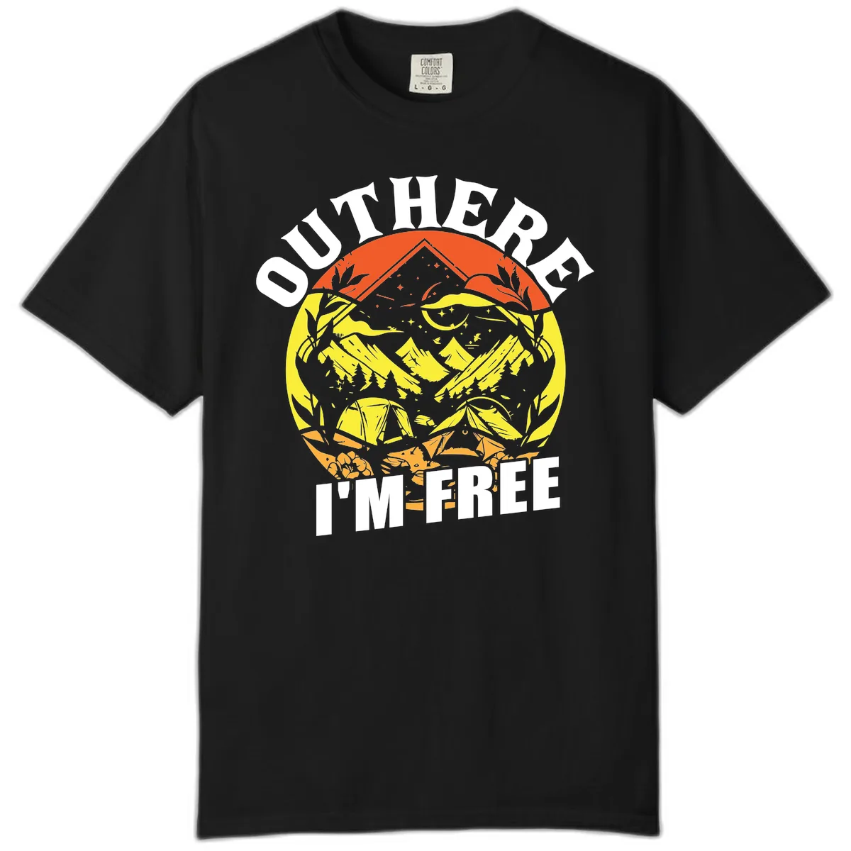 Outer Limits I'm Free Comfort Color in Black