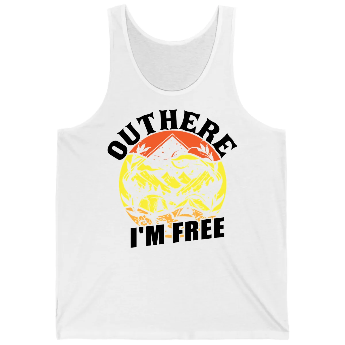 Outer Limits I'm Free Tank in White