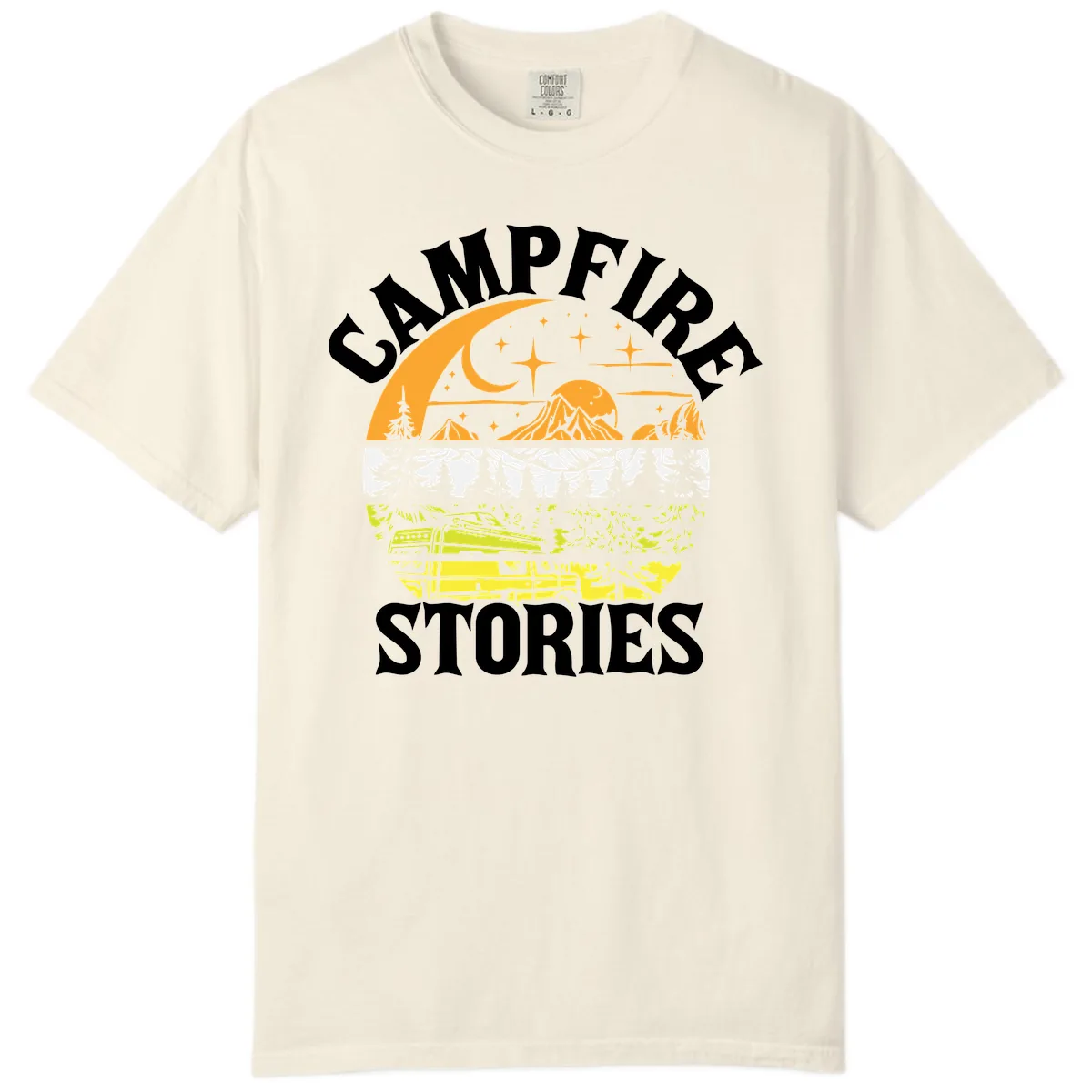Campfire Stories Night Sky Comfort Color in Ivory