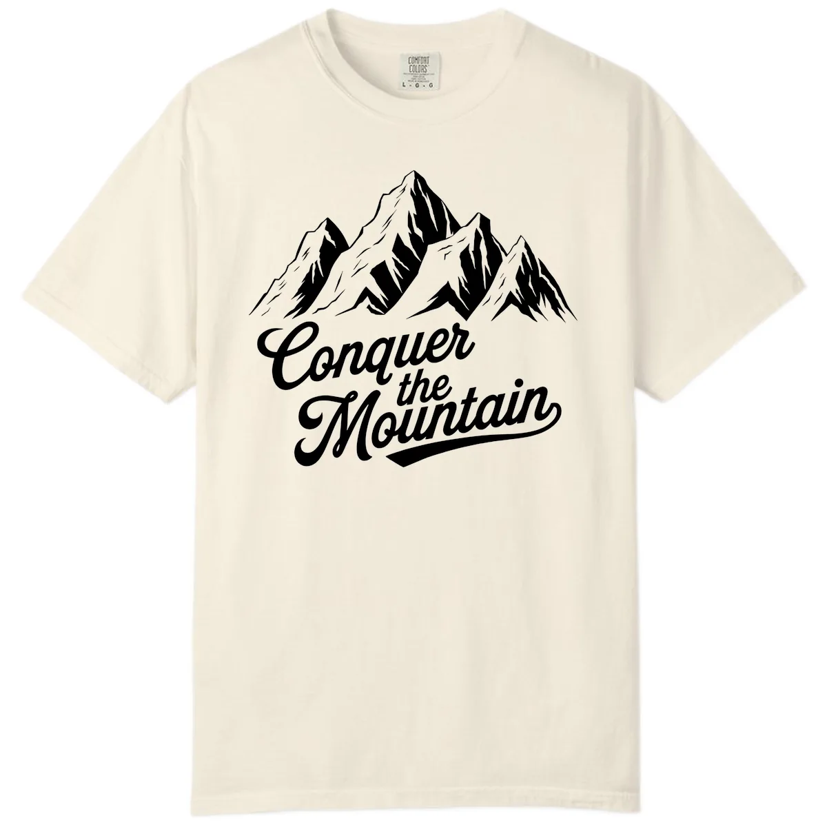Conquer The Mountain Comfort Color in Ivory