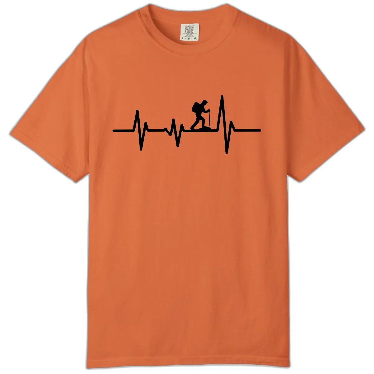 Heartbeat Hiker Comfort Color in Burnt Orange