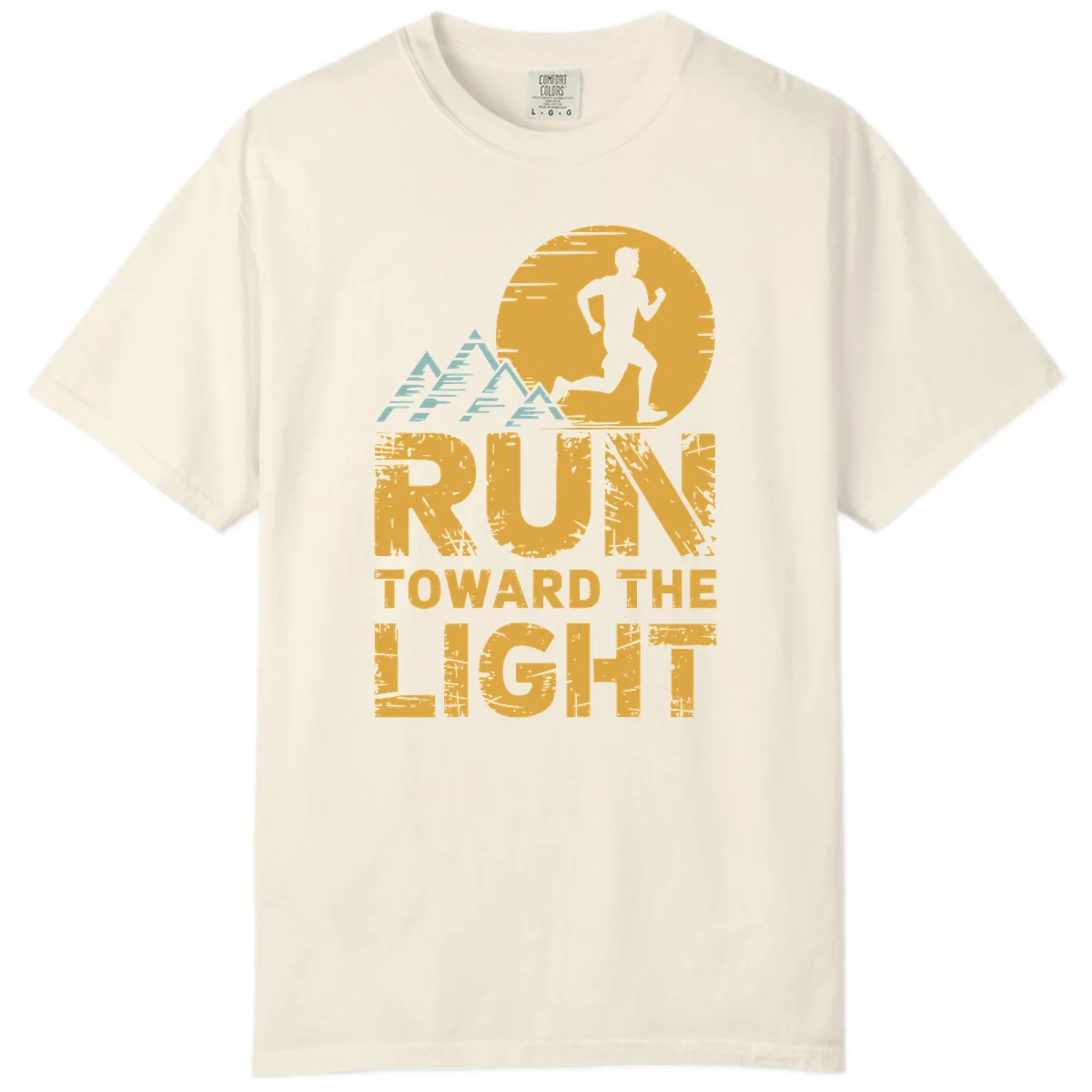 Run Toward The Light Comfort Color in Ivory
