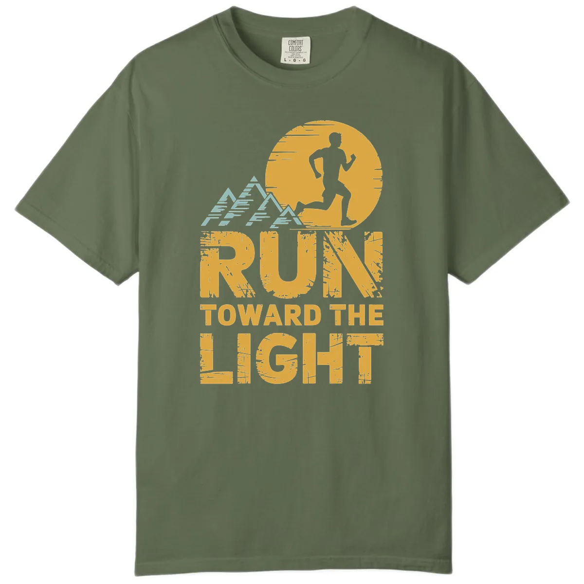 Run Toward The Light Comfort Color in Sage
