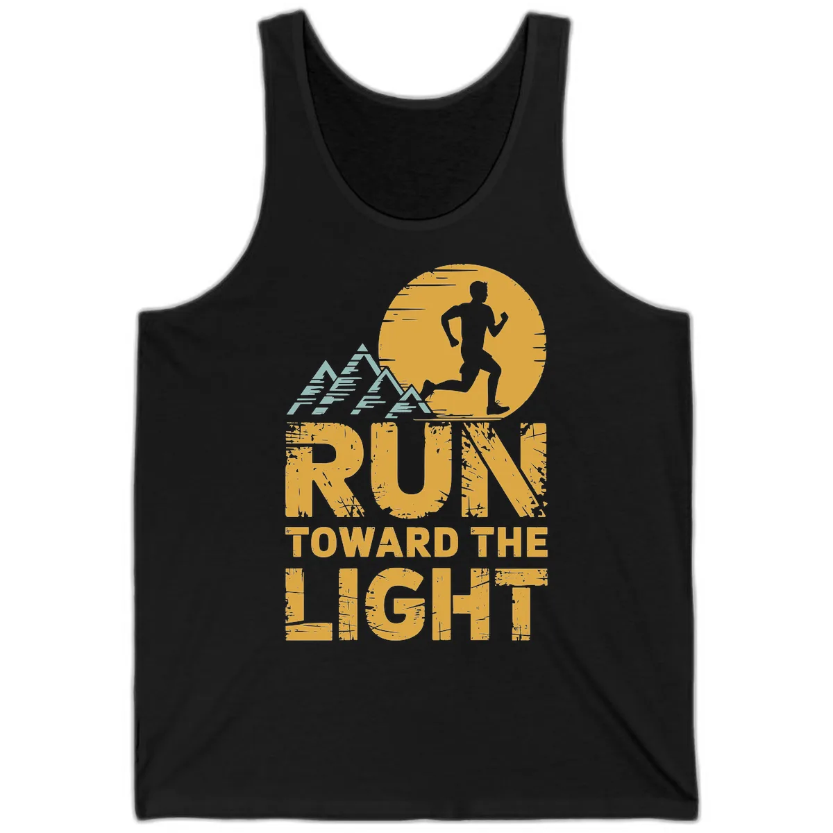Run Toward The Light Tank in Black