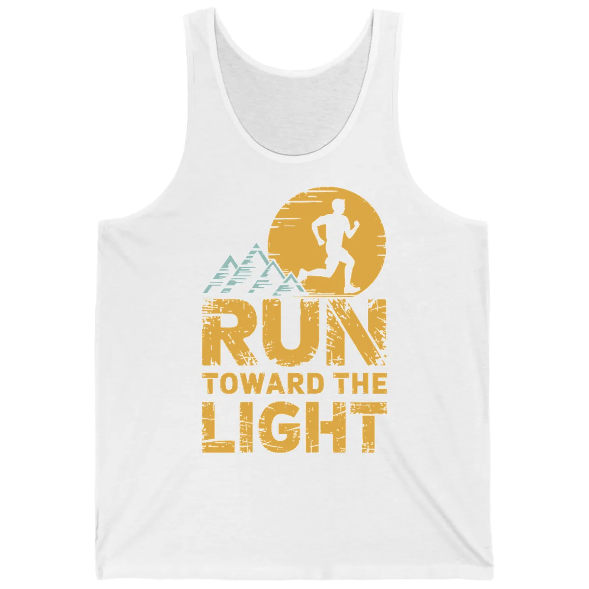 Run Toward The Light Tank in White