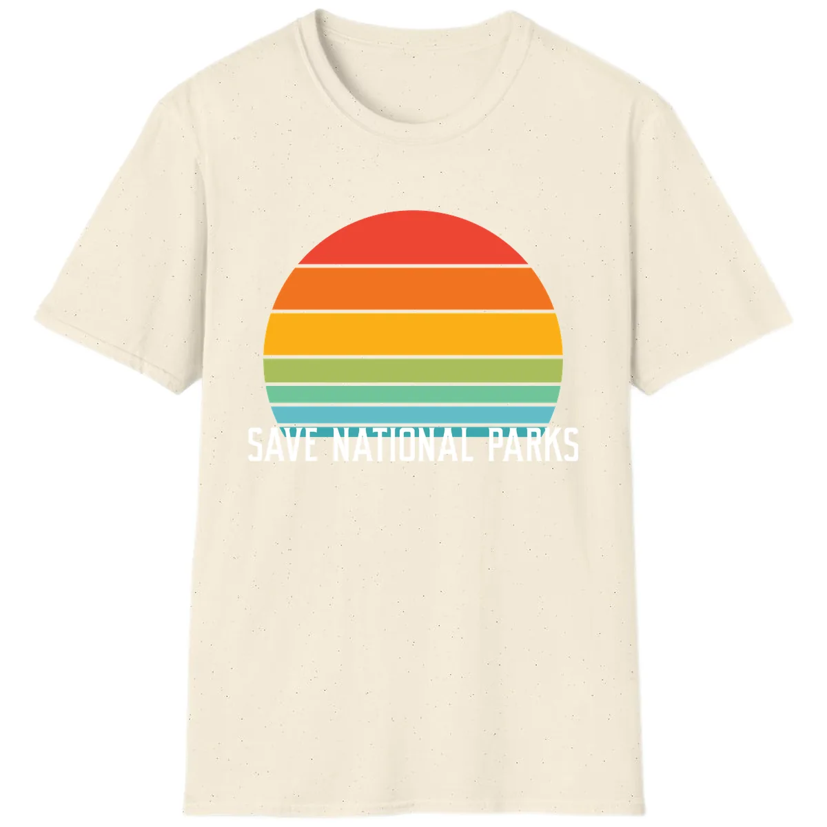 Save National Parks Sunset Layers T-Shirt in Natural