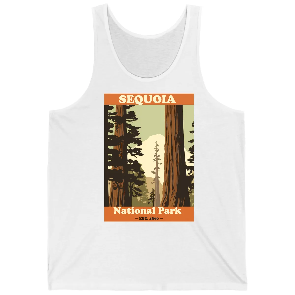 Sequoia National Park Forest Vista Tank in White