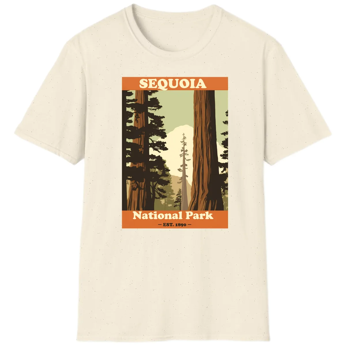 Sequoia National Park Forest Vista T-Shirt in Natural