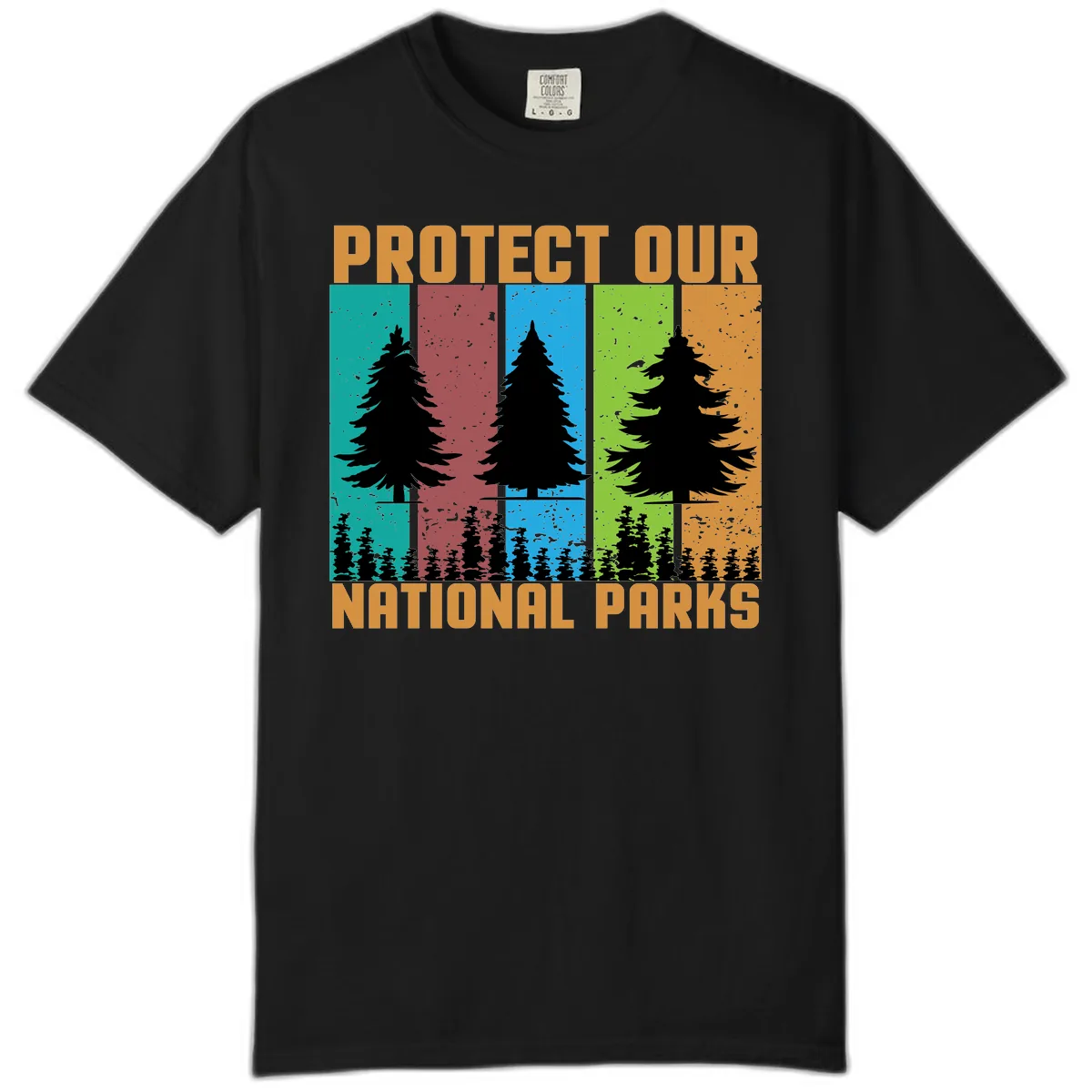 Protect Our National Parks Comfort Color in Black