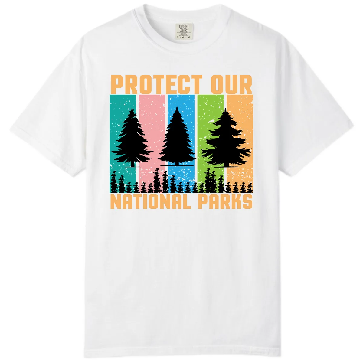 Protect Our National Parks Comfort Color in White