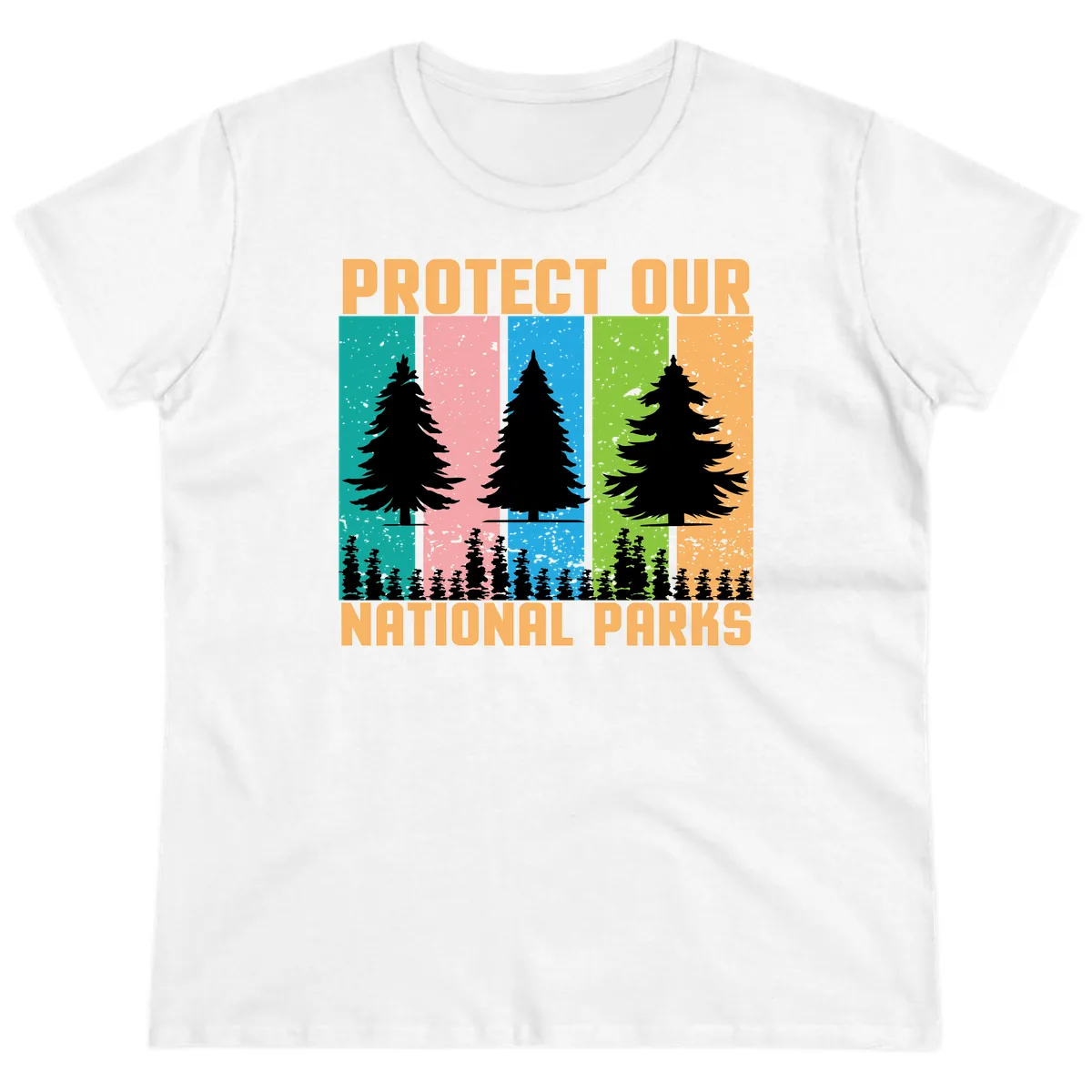 Protect Our National Parks Ladies Tee in White