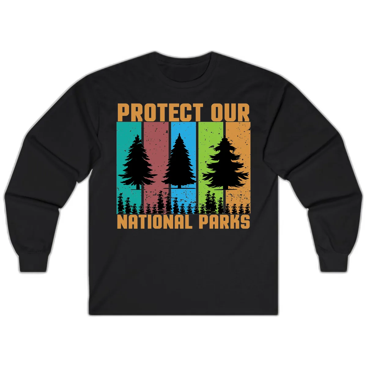 Protect Our National Parks Long Sleeve in Black