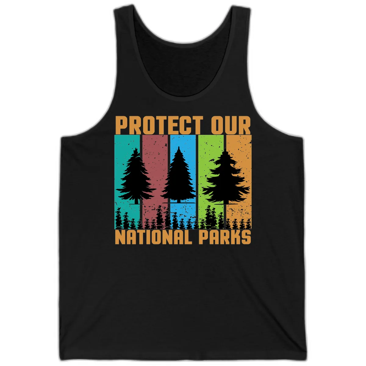 Protect Our National Parks Tank in Black