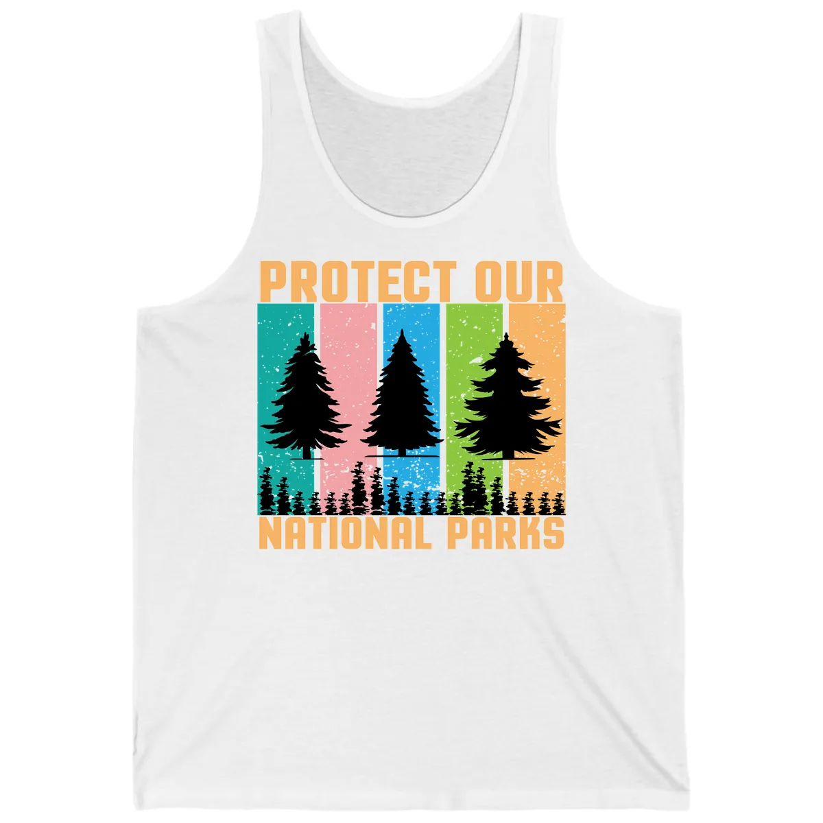 Protect Our National Parks Tank in White