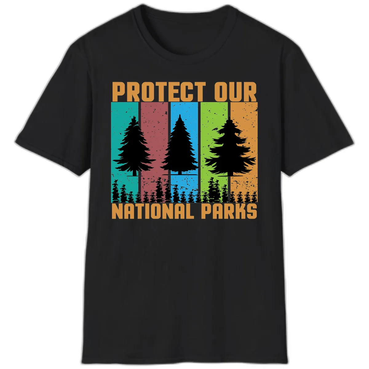 Protect Our National Parks T-Shirt in Black