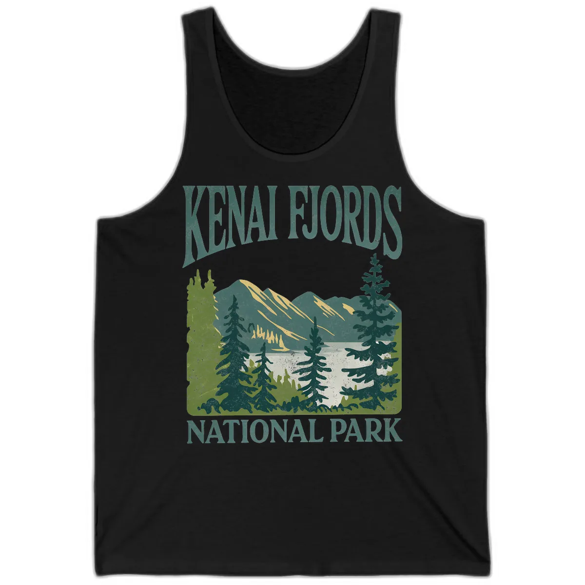 Kenai Fjords National Park Tank in Black
