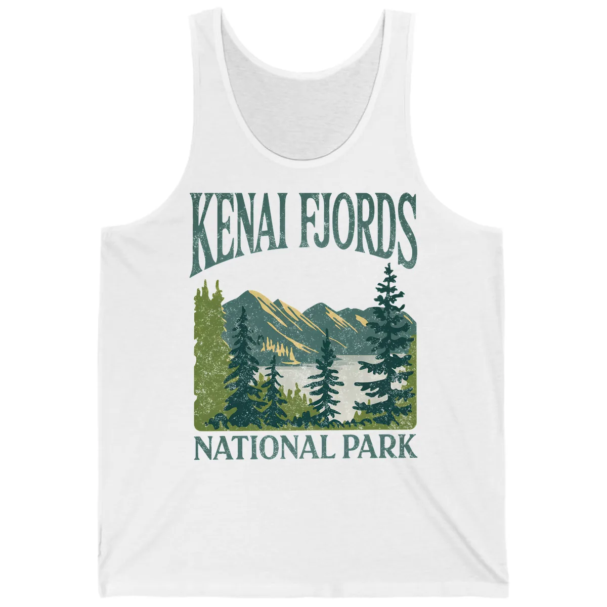 Kenai Fjords National Park Tank in White