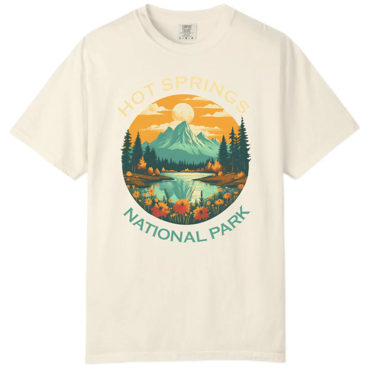 Hot Springs National Park Mountain Vista Comfort Color in Ivory