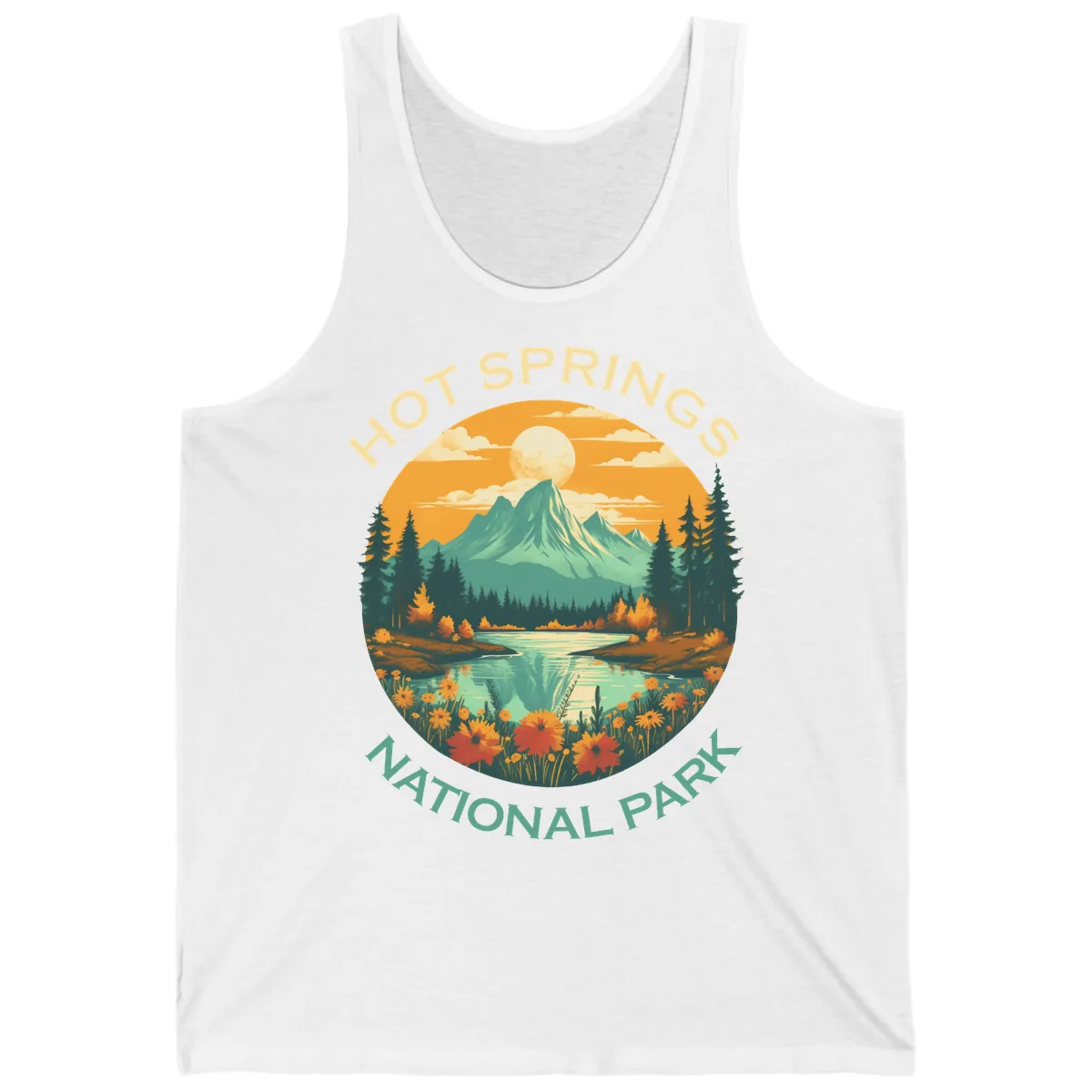 Hot Springs National Park Mountain Vista Tank in White