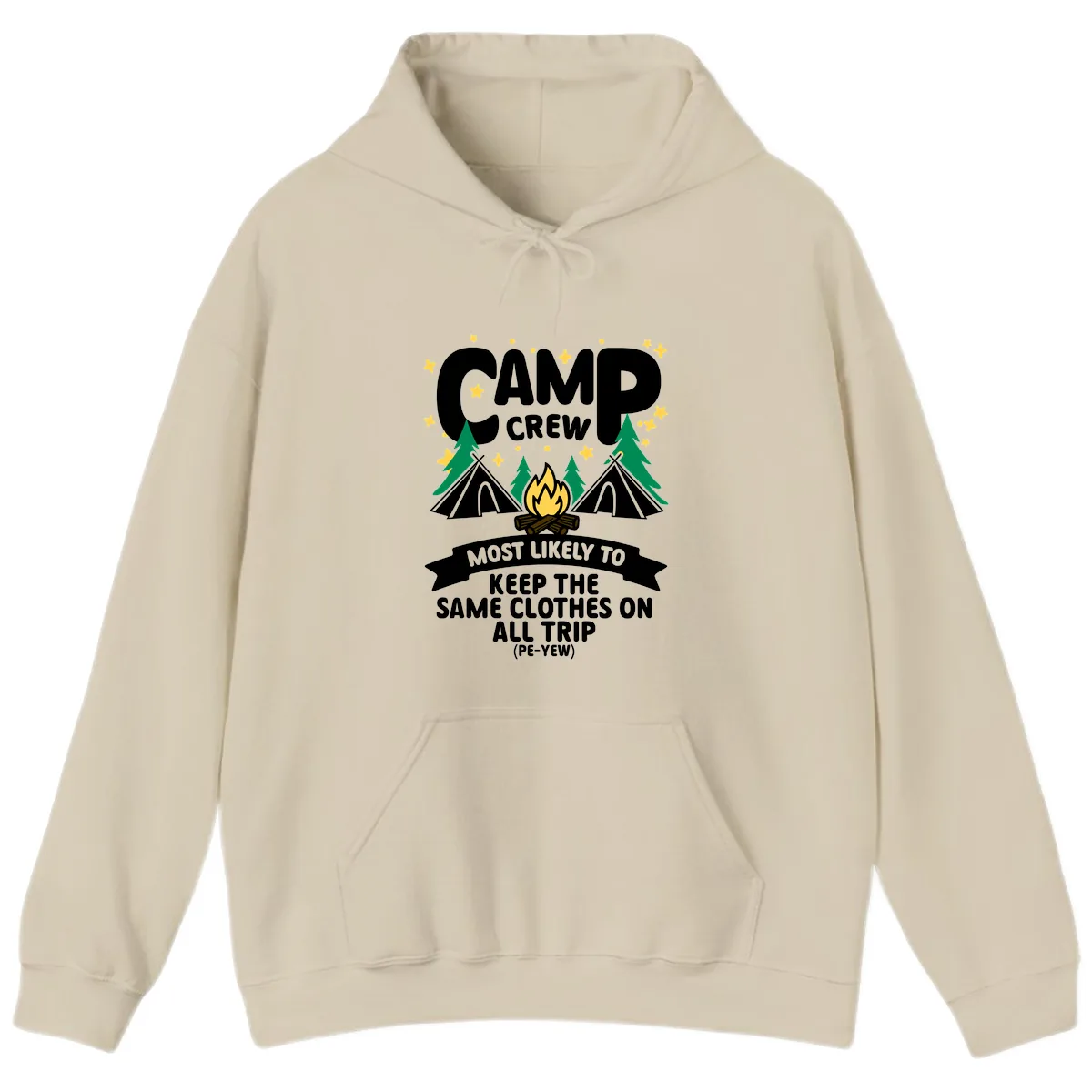 Camp Crew Clothes Repeat Hoodie in Sand