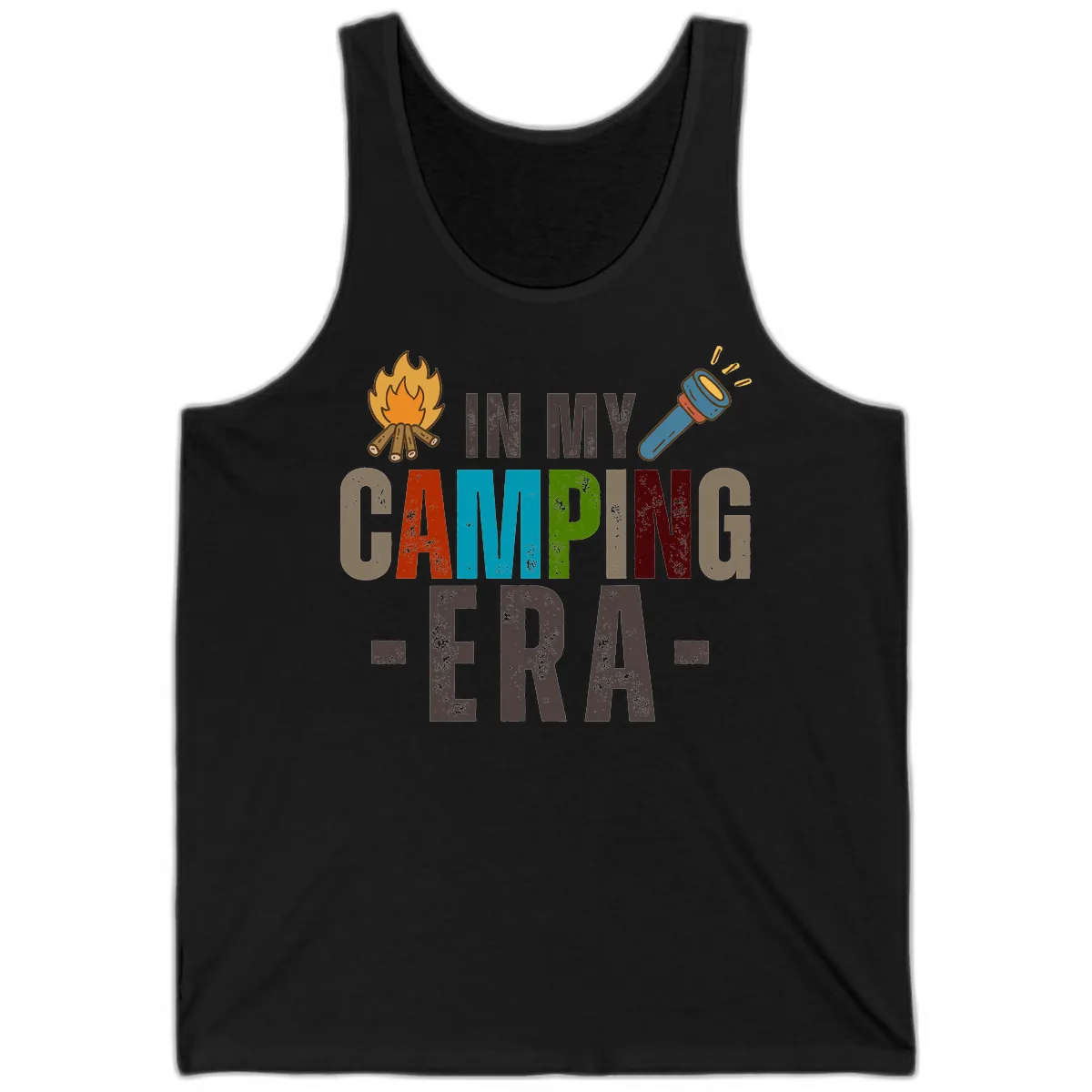In My Camping Era Tank in Black