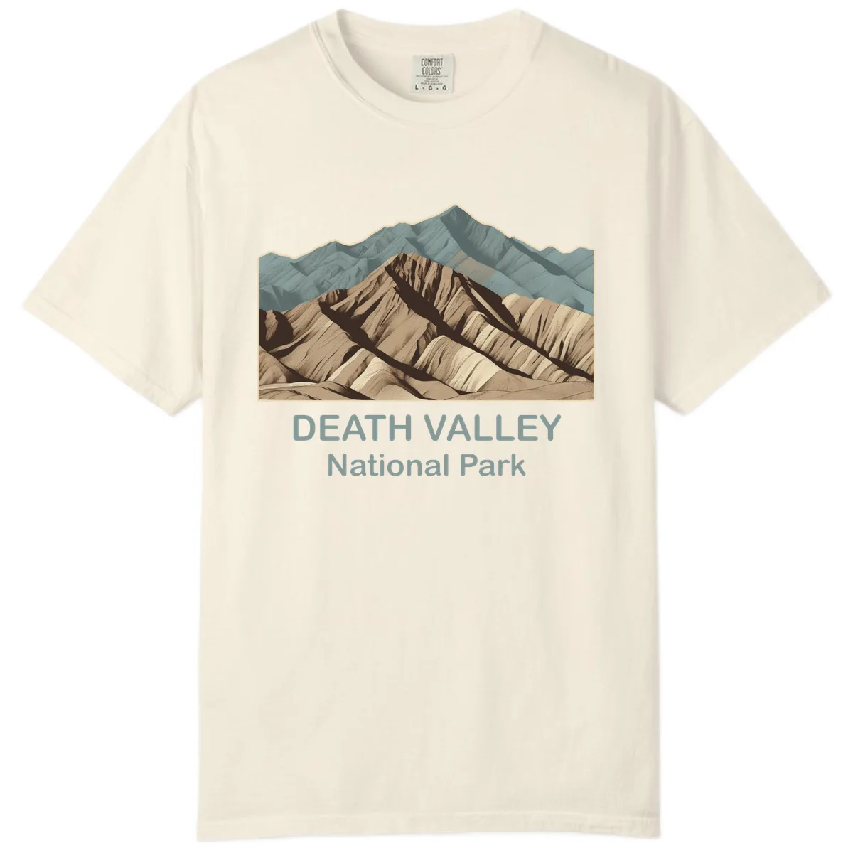 Death Valley National Park Comfort Color in Ivory