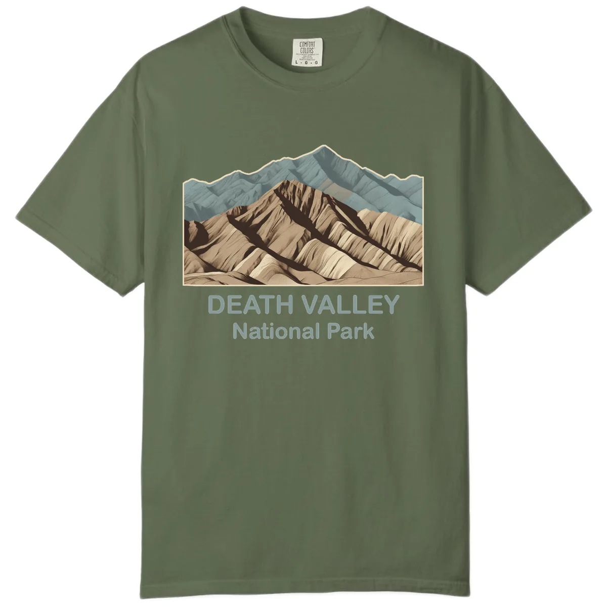 Death Valley National Park Comfort Color in Sage