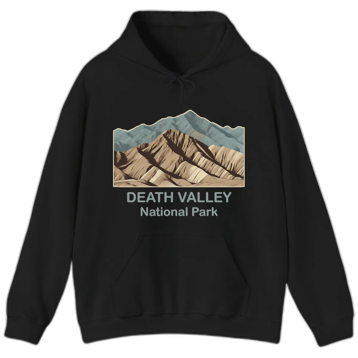Death Valley National Park Hoodie in Black