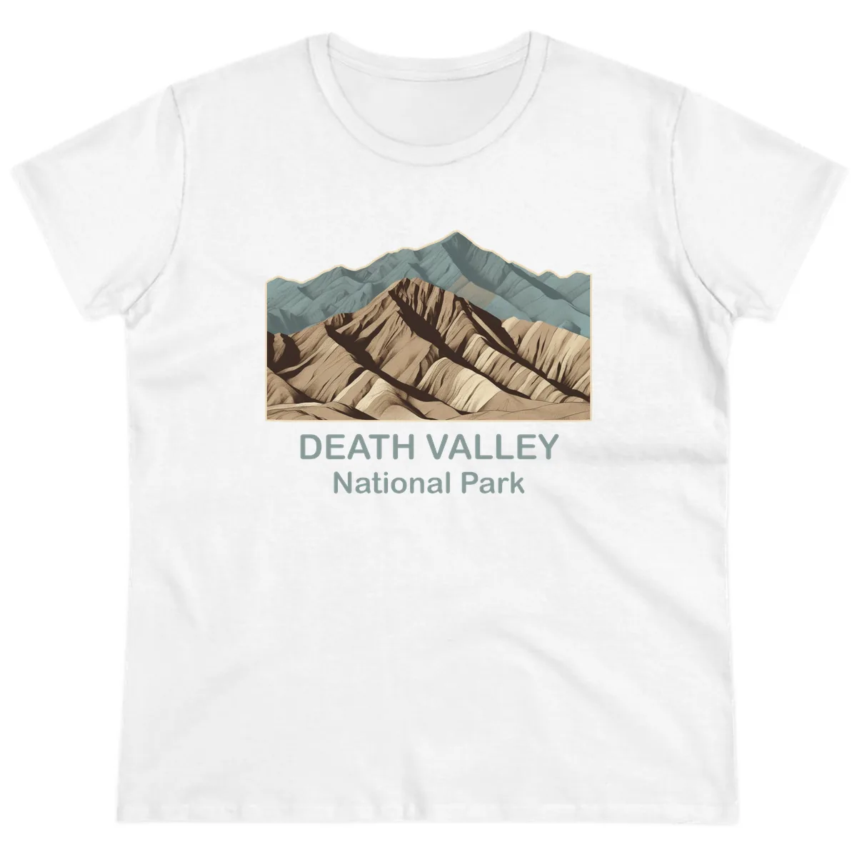 Death Valley National Park Ladies Tee in White