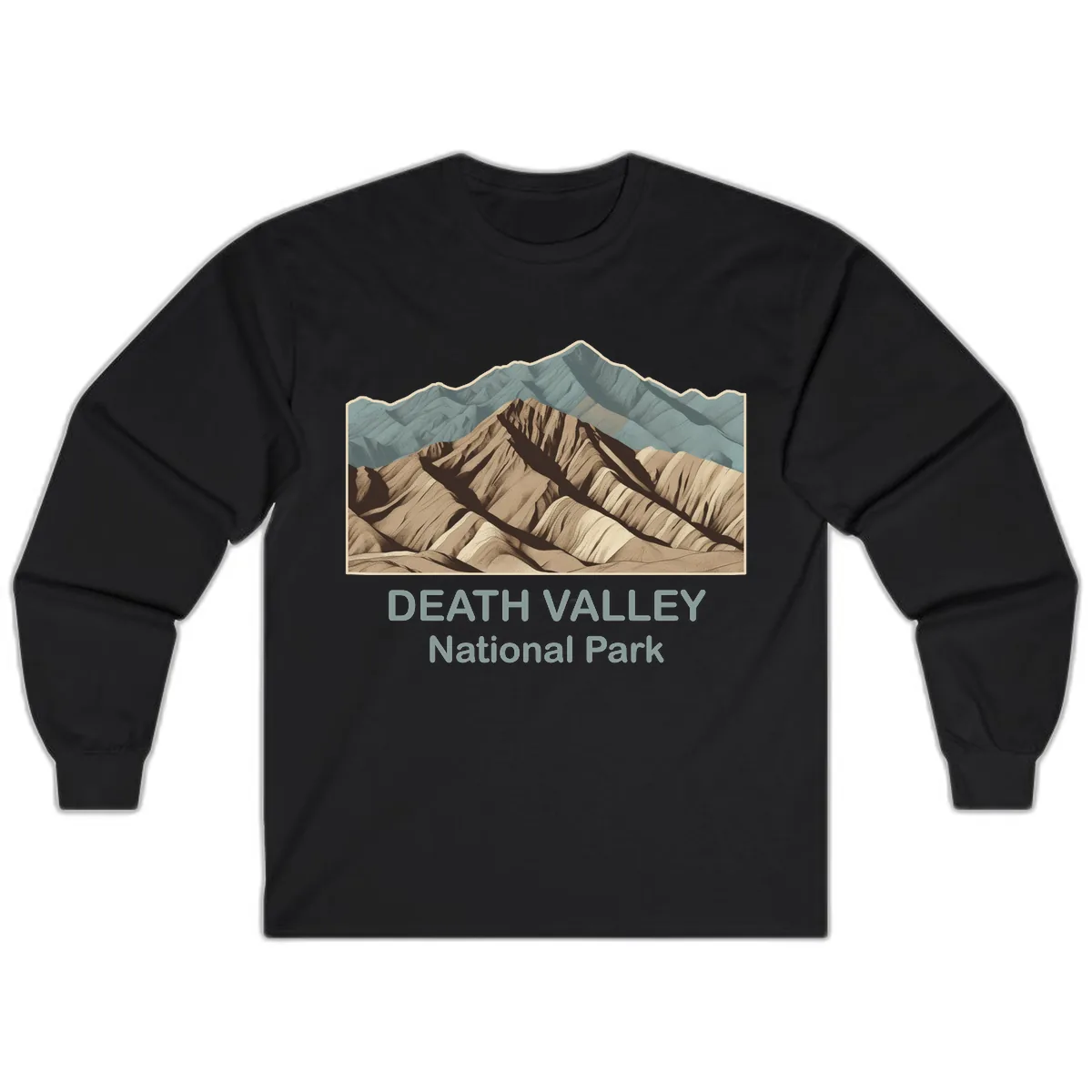 Death Valley National Park Long Sleeve in Black